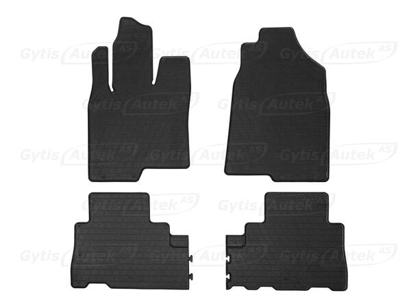 Gummimatter | Chevrolet Captiva 2006-2011 | gytisautek.no